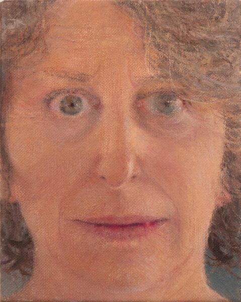 Ruth Kestenbaum Ben-Dov, Self Portrait for a New Year, 2019, 19 X 15 cm/7.5" X 6"