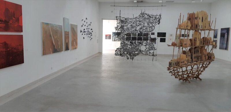 View of the group exhibition Field of Vision, 2020.